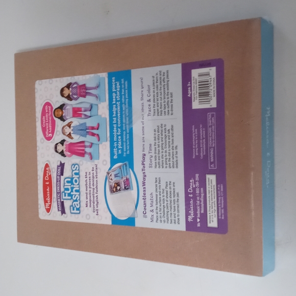 Melissa & Doug Magnetic Dress Up Doll Fun Fashions. (New/Sealed) - Picture 6 of 8